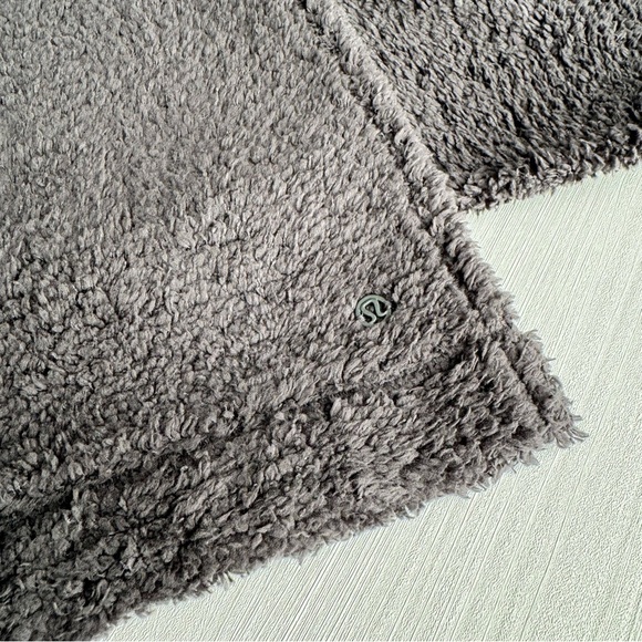 LULULEMON Customizable Snap Skinny Fleece Scarf OS Black Gorpcore Outdoor Casual - Picture 6 of 13